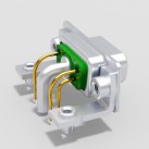 Combi Solder Pin 90°, 9.4 Power Assembled