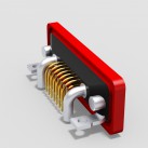 Combi Solder Pin Power 90°, IP67